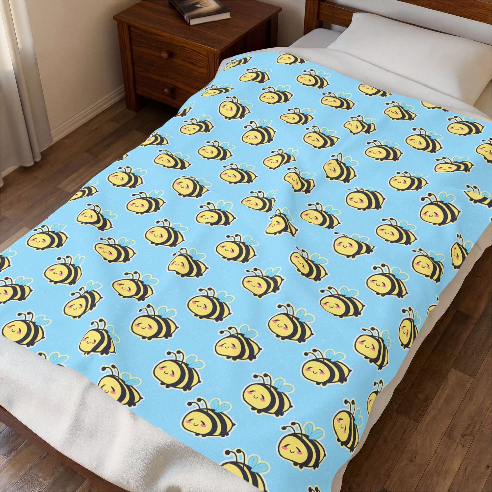 Bumbleboo Blue Blanket - Image 2