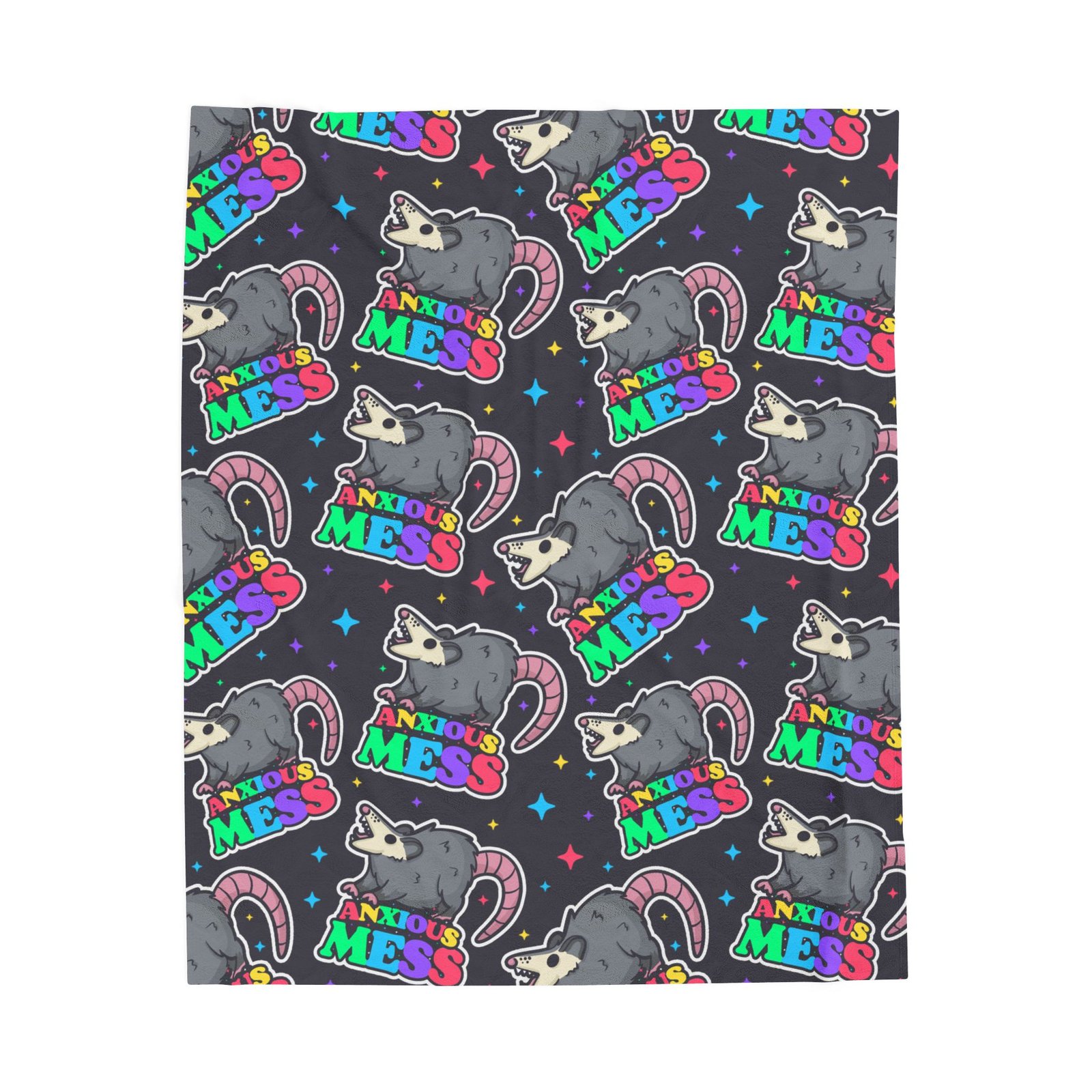 Anxious Mess Possum Blanket