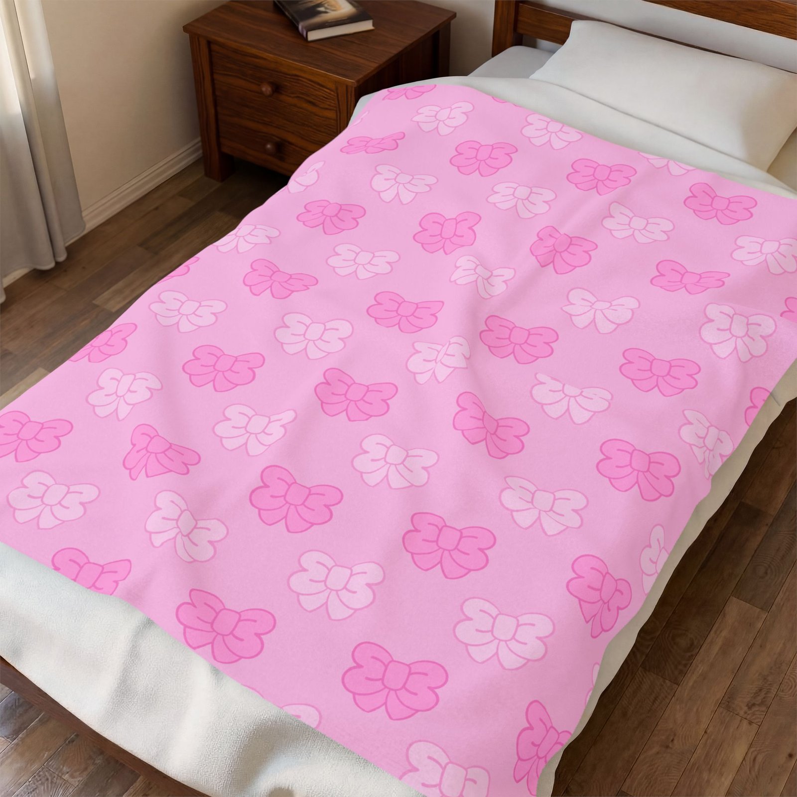 Pink Bows Blanket - Image 6