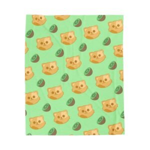 Cats and Kiwis Blanket