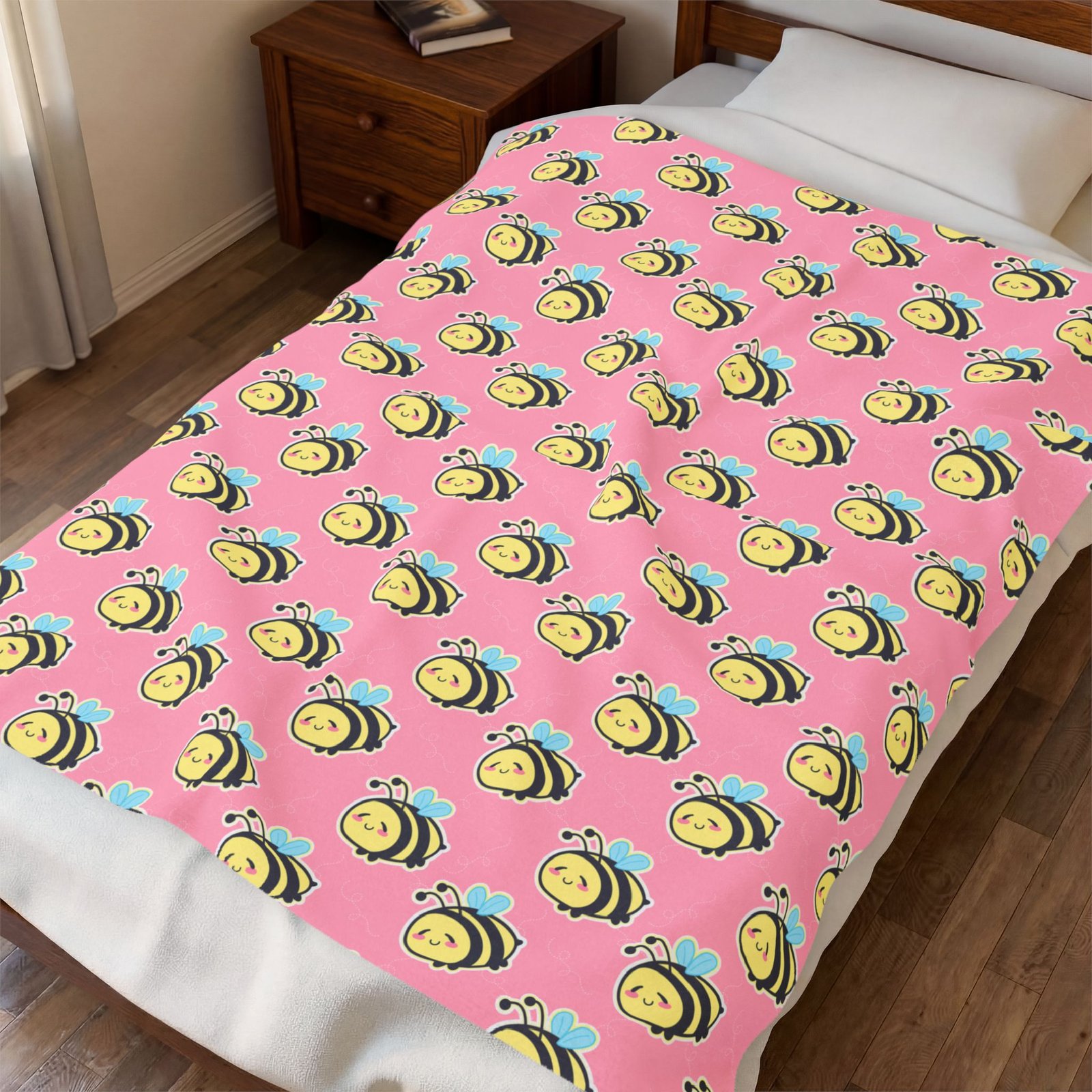 Bumbleboo Pink Blanket - Image 2