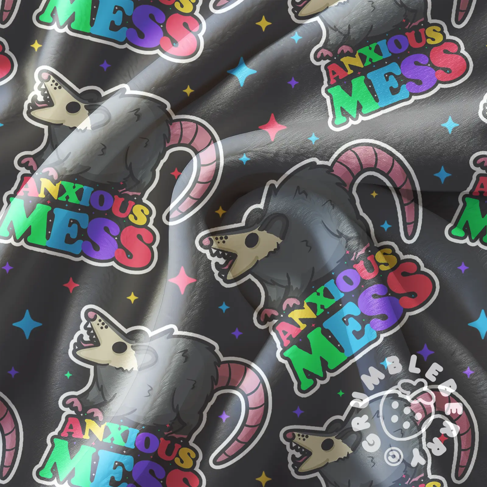 Anxious Mess Possum Blanket - Image 5