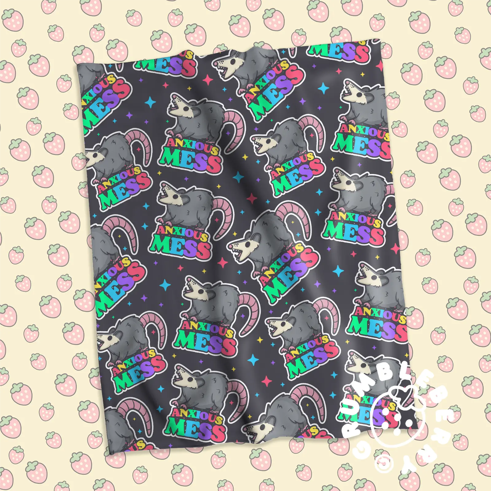 Anxious Mess Possum Blanket - Image 2