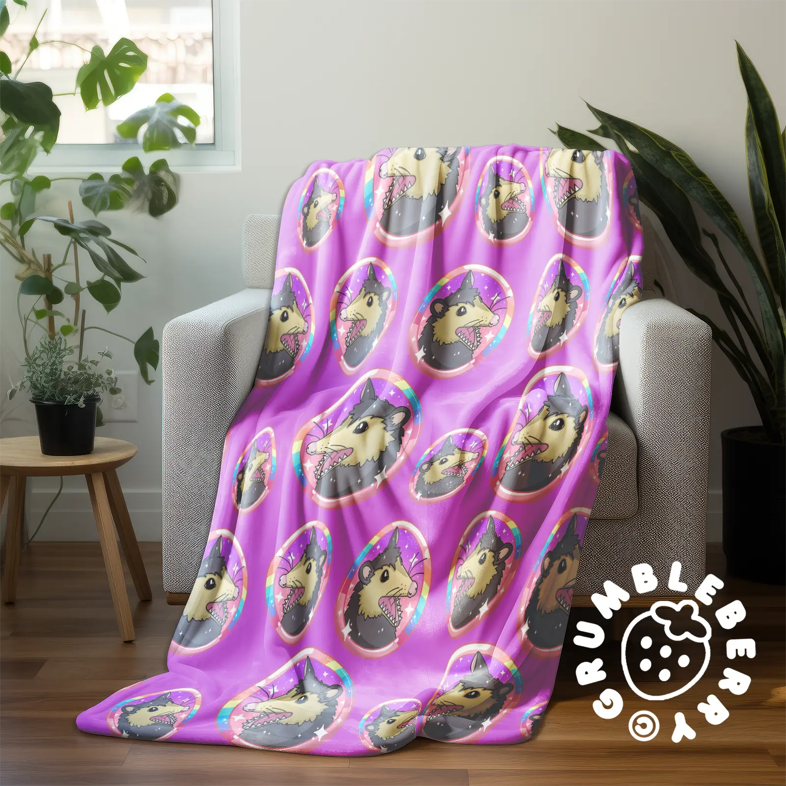 Awesome Possum Blanket - Image 4