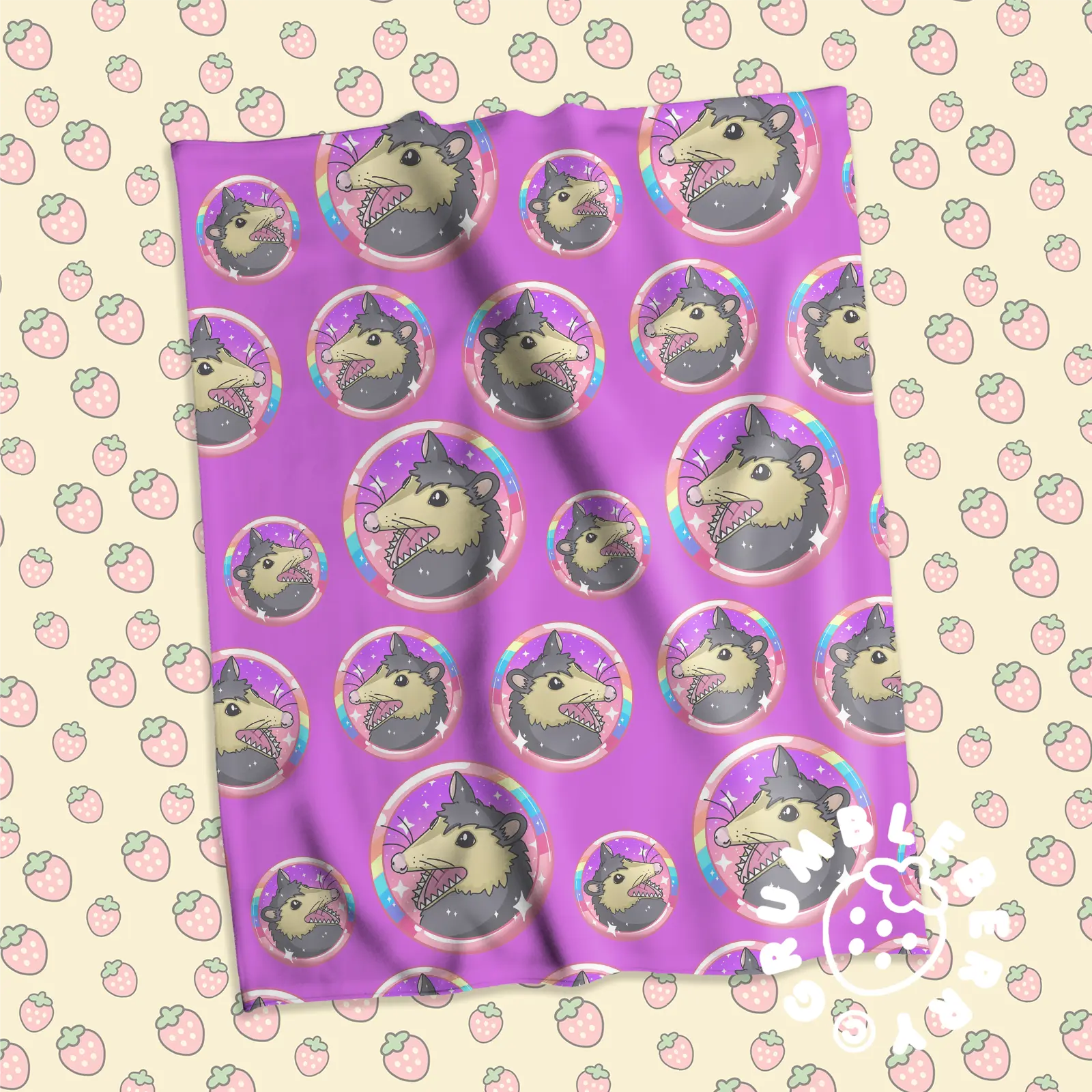 Awesome Possum Blanket - Image 2