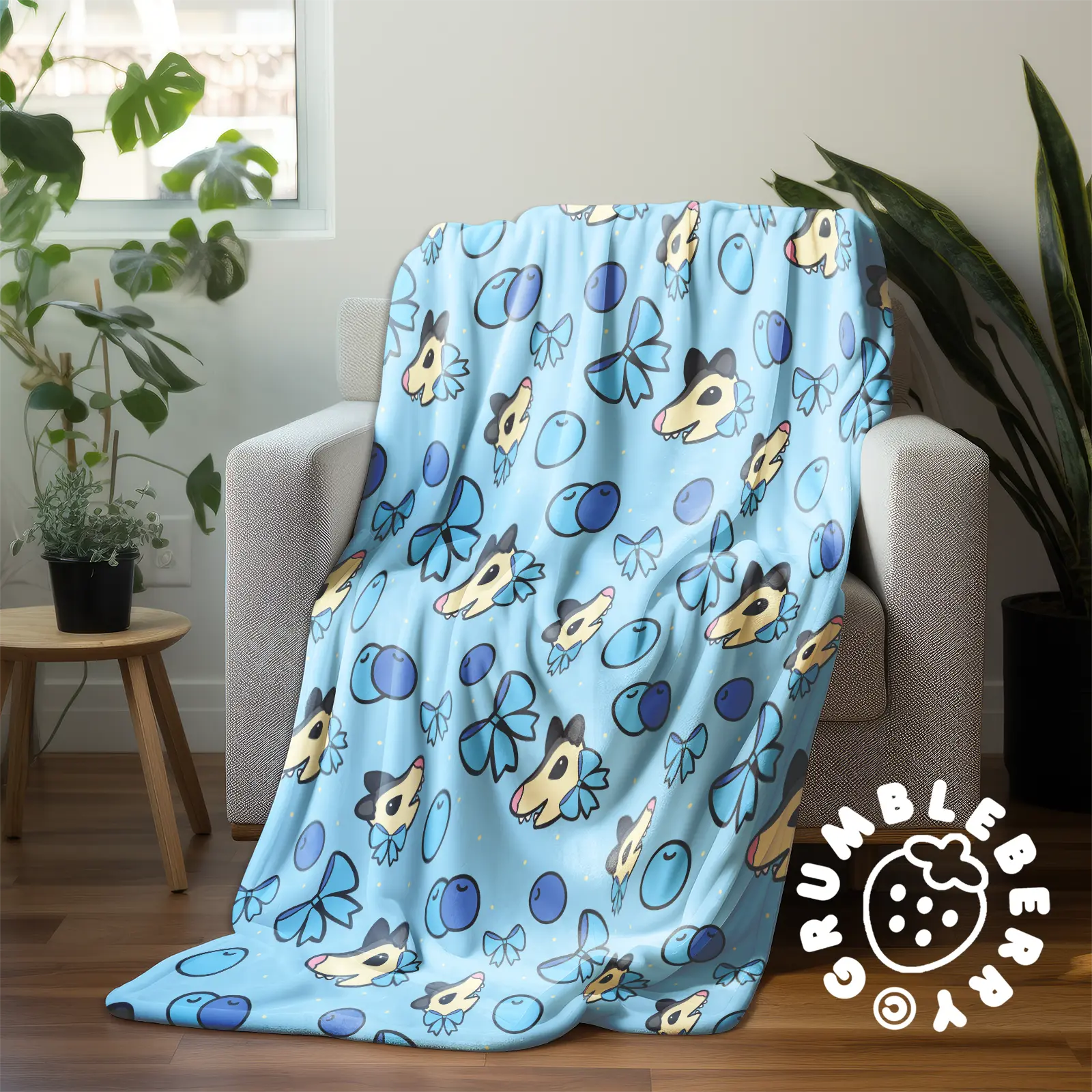 Blueberry Possum Blanket - Image 4