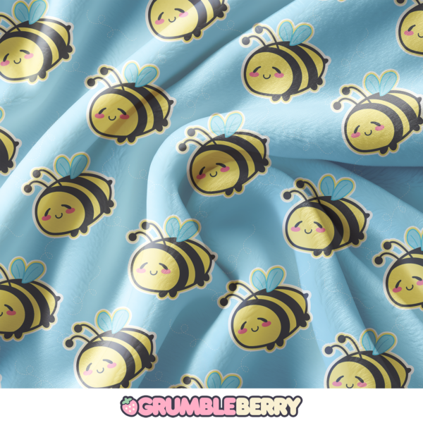Bumbleboo Blue Blanket