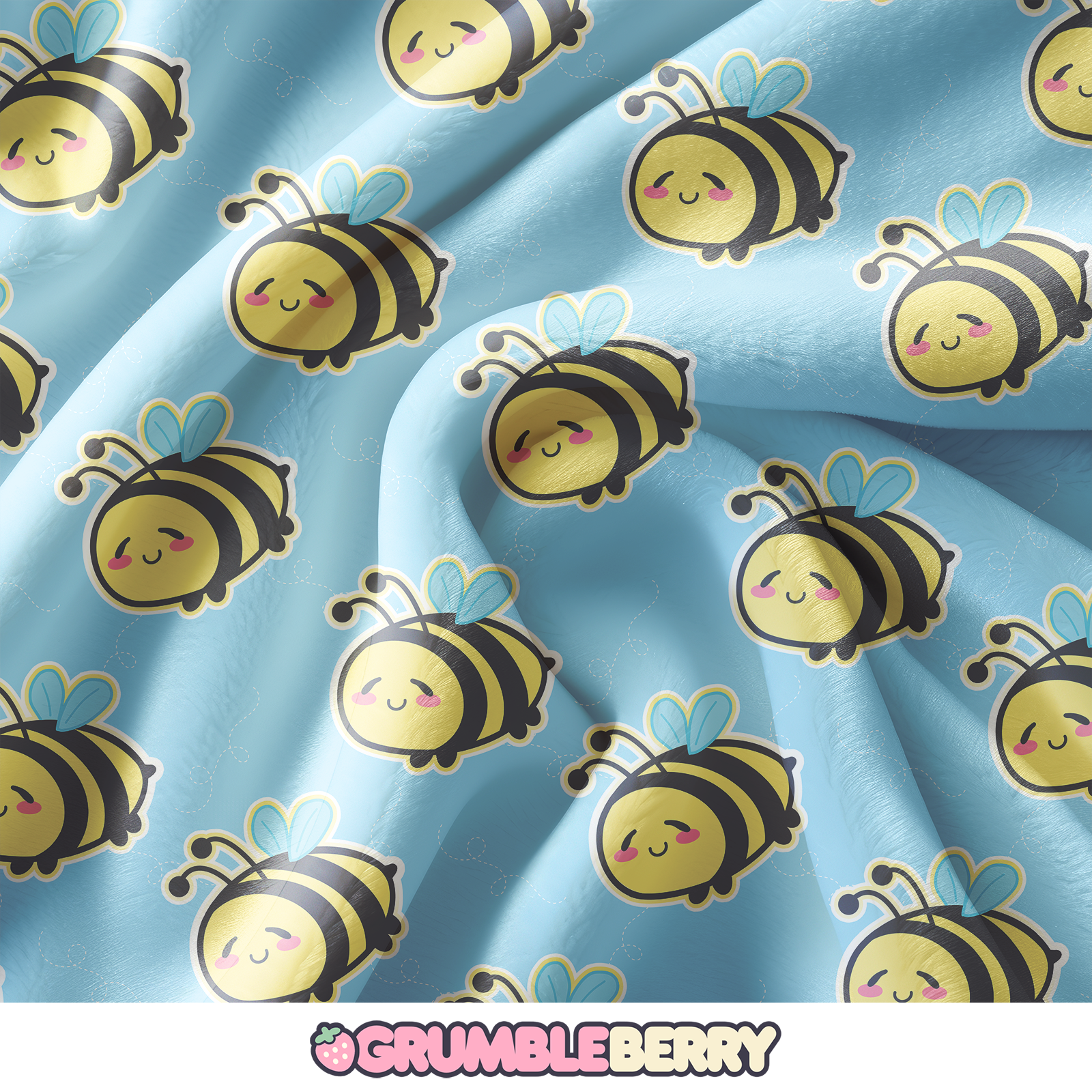 Bumbleboo Blue Blanket