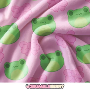 Frog and Bows Blanket