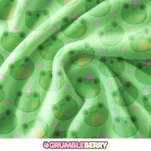 Frog and Strawberries Blanket