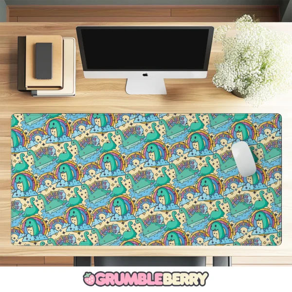 Nessie I Believe Desk Mat