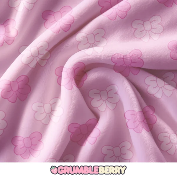 Pink Bows Blanket
