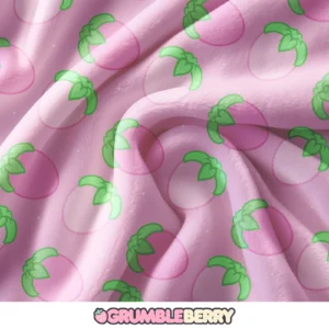 Pink Strawberries Blanket