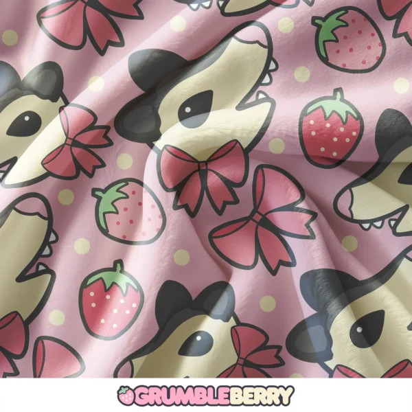 Strawberry Possum Blanket