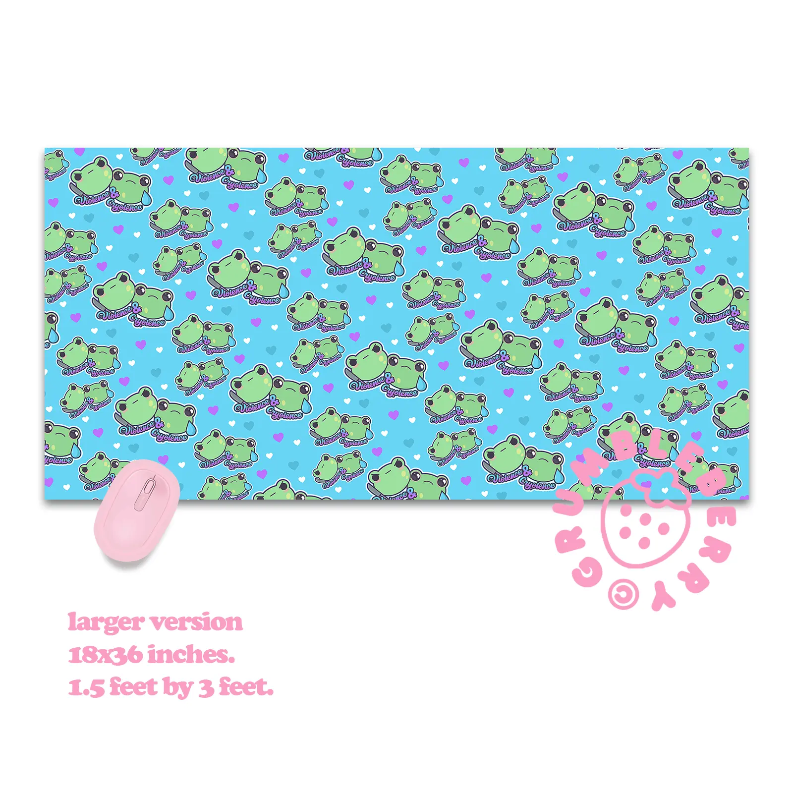 Violence and Cryolence Desk Mat - Image 2