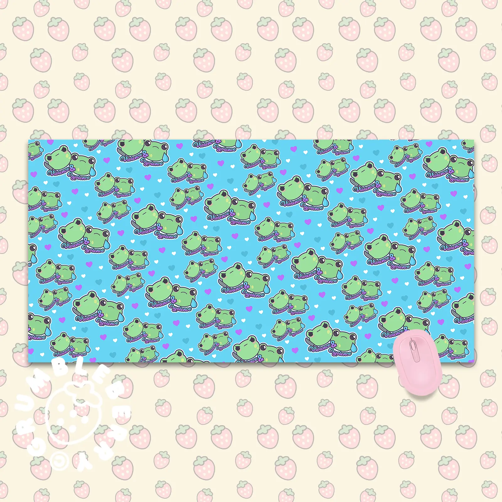 Violence and Cryolence Desk Mat - Image 4