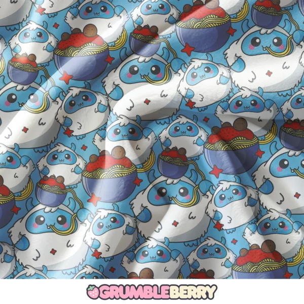 Yeti Spaghetti Blanket